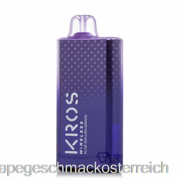 Kros Wireless 9000 Einweg-Aloe-Sakura-Trauben-Vape-Geschmack